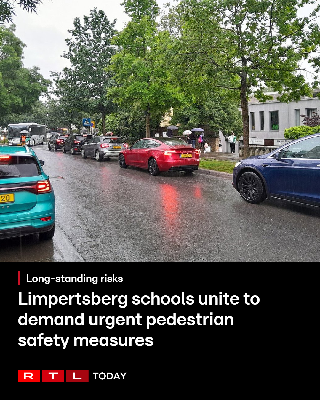 Long-standing risks: Limpertsberg schools unite to demand urgent pedestrian safety measures Long-standing risks: Limpertsberg schools unite to demand urgent pedestrian safety measures
