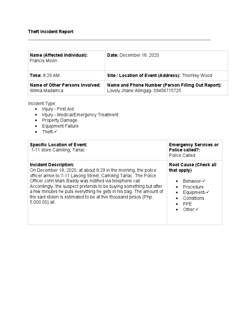 Police bulletin: Two burglaries result in stolen personal items